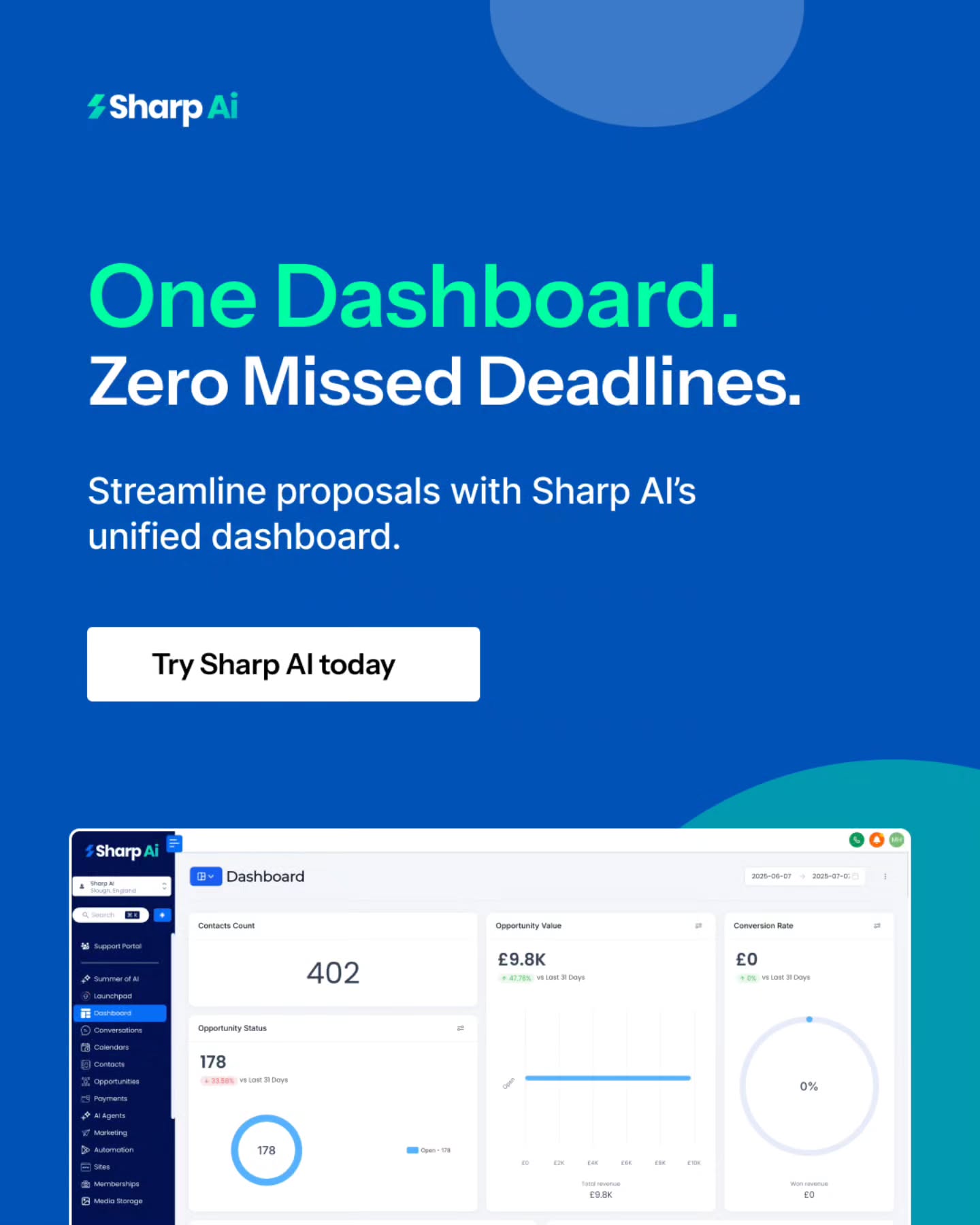 Sharp AI CRM