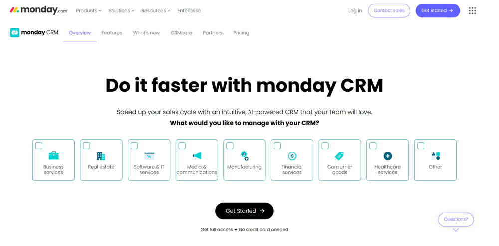 Monday CRM